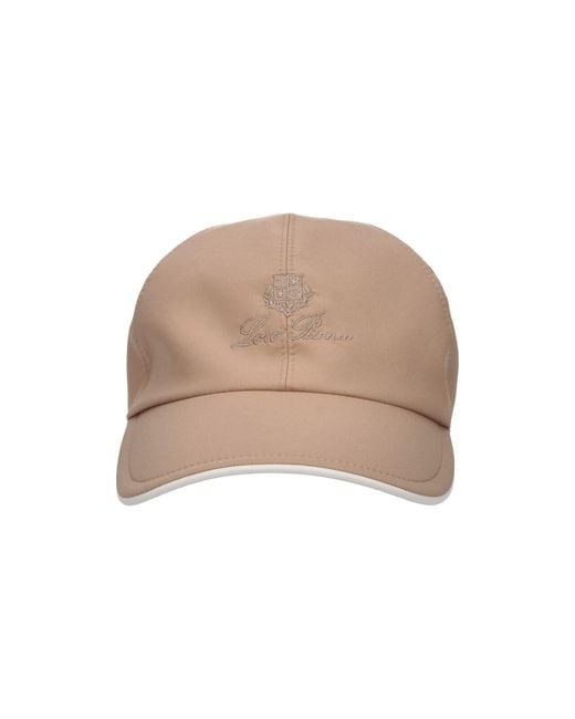 Loro Piana Natural Baseball Cap Logo for men