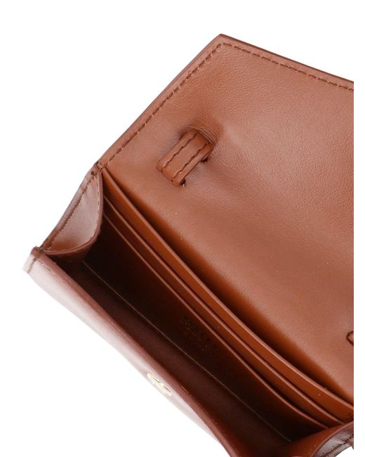 Miu Miu White Wallet With Shoulder Strap