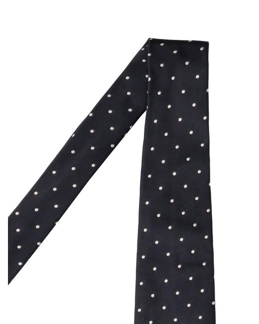 Tom Ford Black Mulberry Silk Tie For for men