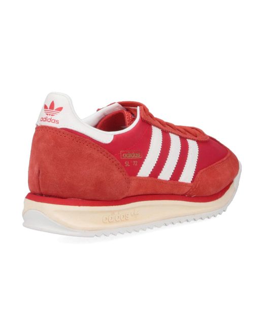Adidas Red Sneakers Nylon for men