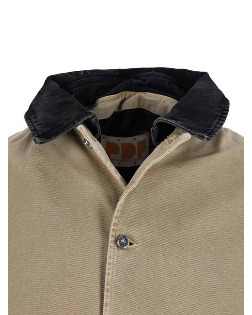 PDF Cotton Jacket in Natural for Men | Lyst UK