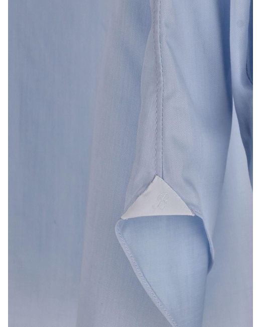 Barba Napoli Blue Classic Shirt for men