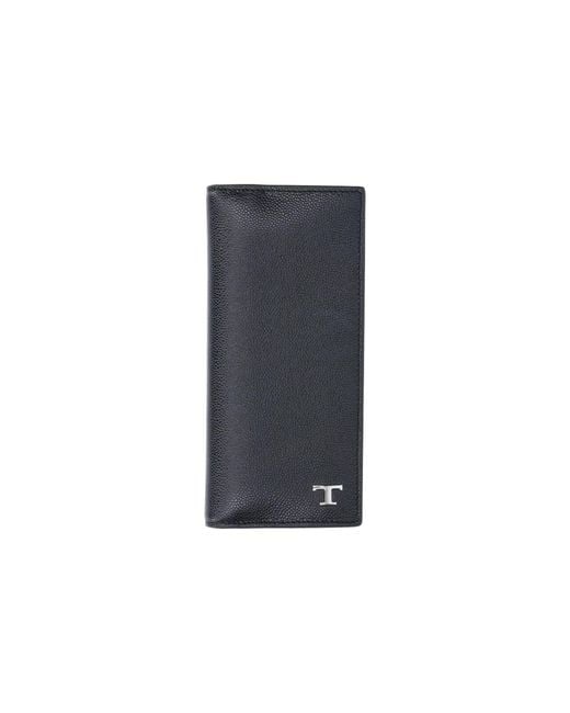 Tod's Blue Bi-Fold Wallet for men