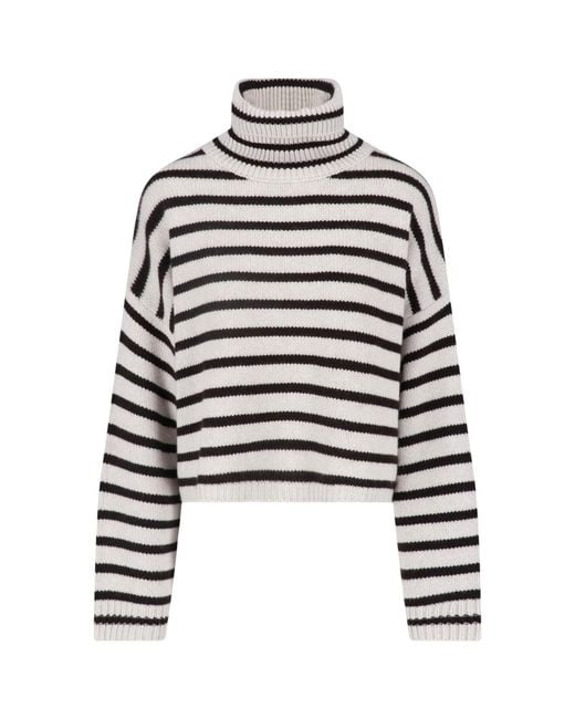 Lisa Yang White Cashmere Sweater "Zerlina"