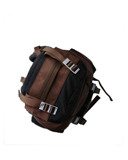 Prada Black Backpack Logo for men
