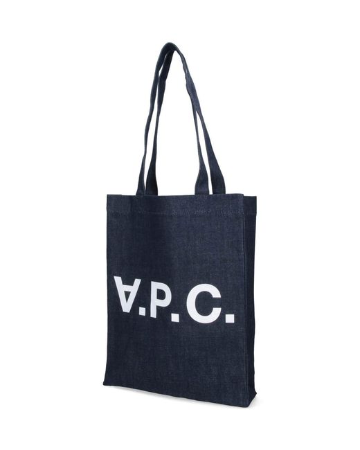 Borsa Tote "Laure" di A.P.C. in Blue