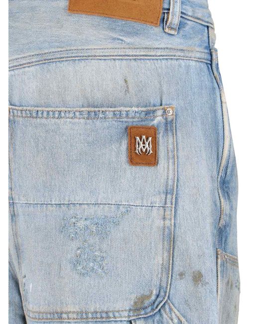 Amiri Blue Jeans Cotton for men