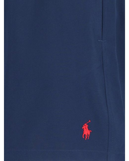 Pantaloncini Costume "Traveler" di Polo Ralph Lauren in Blue da Uomo