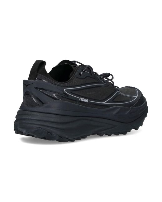 Hoka One One Black Synthetic & Textile Sneaker