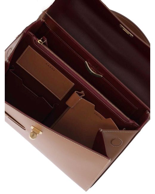 Anya Hindmarch Brown 'Mortimer' Handbag