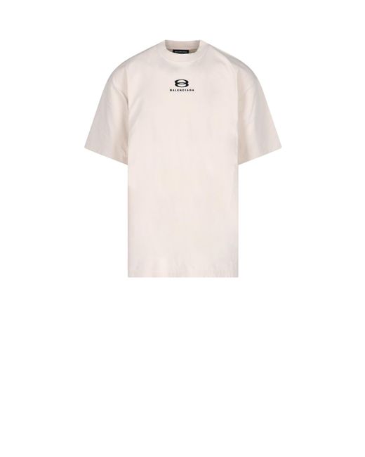 Balenciaga Multicolor 'unity' Large Fit T-shirt for men
