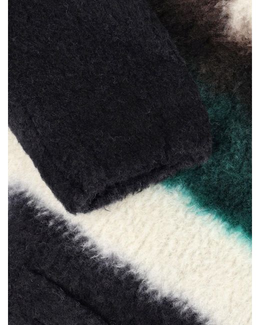 Sacai Black Wool Cardigan for men