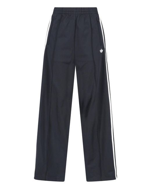 Adidas Blue Sweatpants "Firebird"