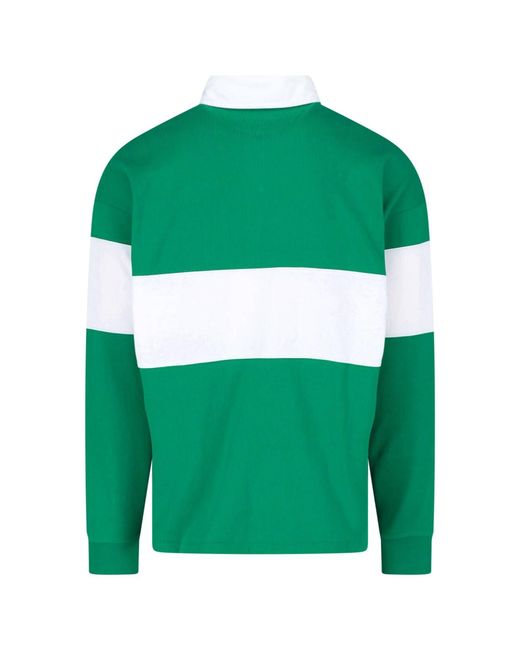Polo Ralph Lauren Green Rugby Logo Polo for men