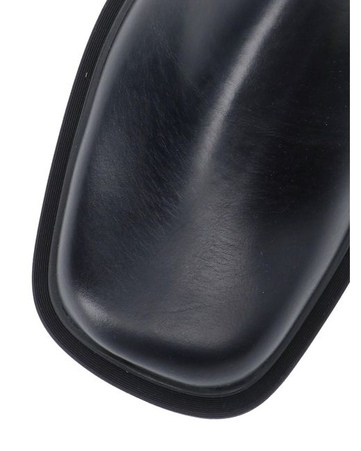 Bottega Veneta Black "Ben" Ankle Boots for men
