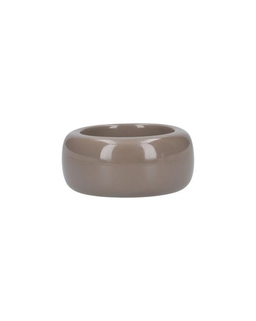Frankie Shop Gray Rigid Bracelet "Tfs Glossy"