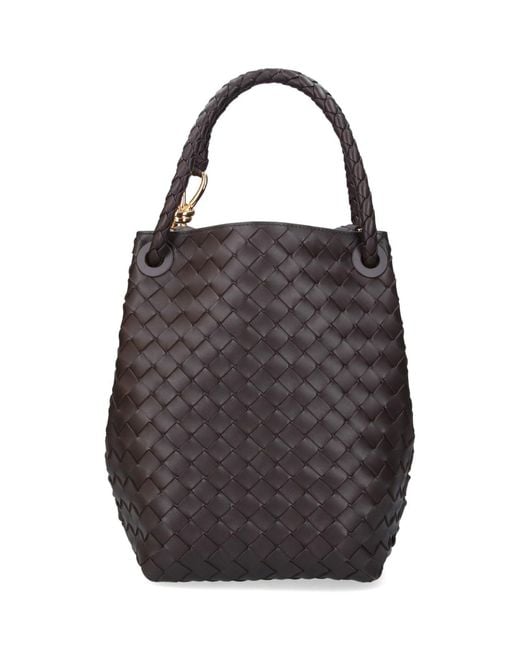 Bottega Veneta Black 'Andiamo Bucket' Crossbody Bag