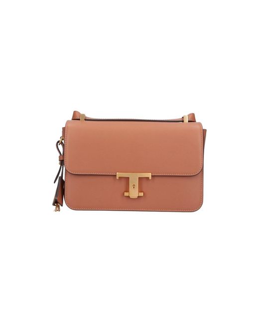 Tod's White Luxury Calf Leather Flap Bag For
