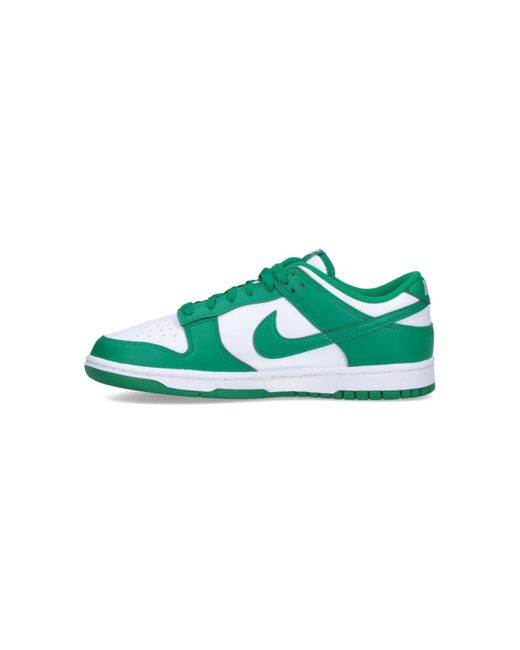 Nike Green Dunk Low Retro Sneakers for men