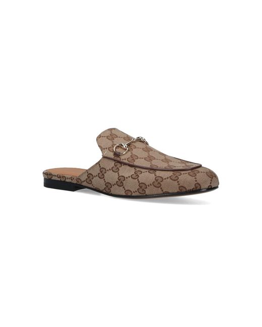 Gucci White "Princetown" Mules