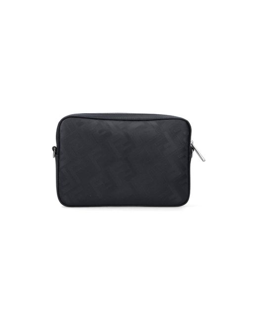 Fendi Black Pouch "Camera Case Diagonal" for men