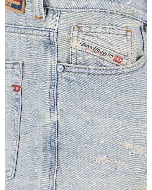 DIESEL Blue Straight Jeans "1988 D-Ark"