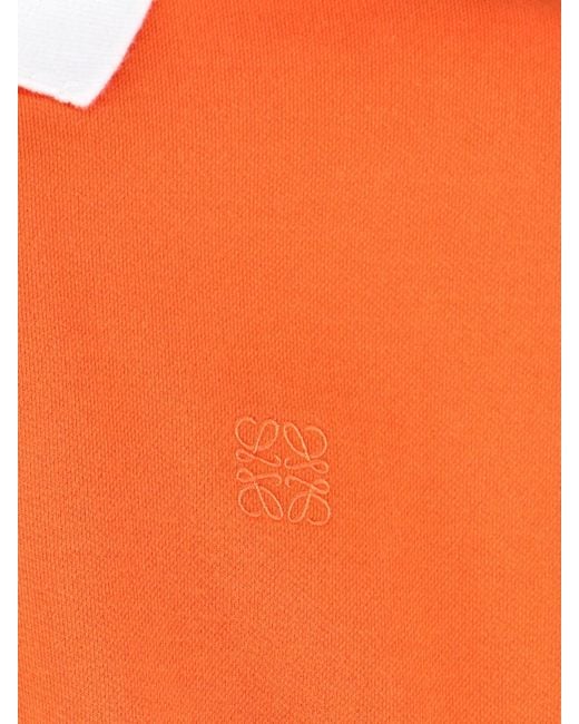 Loewe Orange Logo Sweater for men