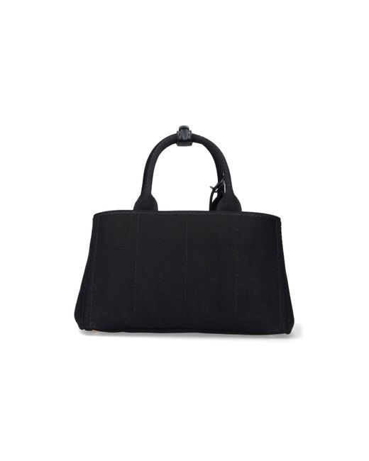 Prada Black "Jardinière" Large Bag
