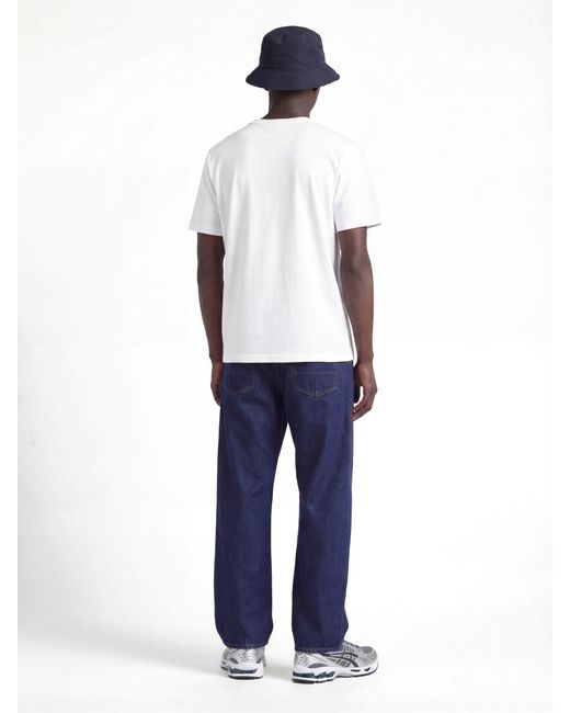 Our Legacy White Light & Natural Clean Jersey T-Shirt for men
