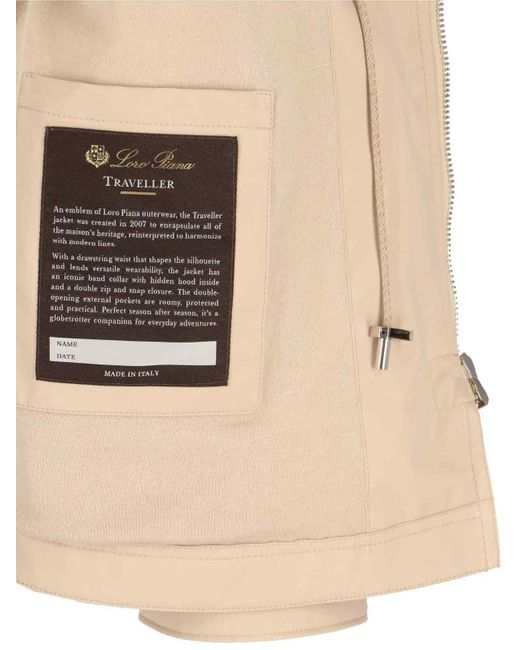 Loro Piana Natural 'Traveller' Jacket