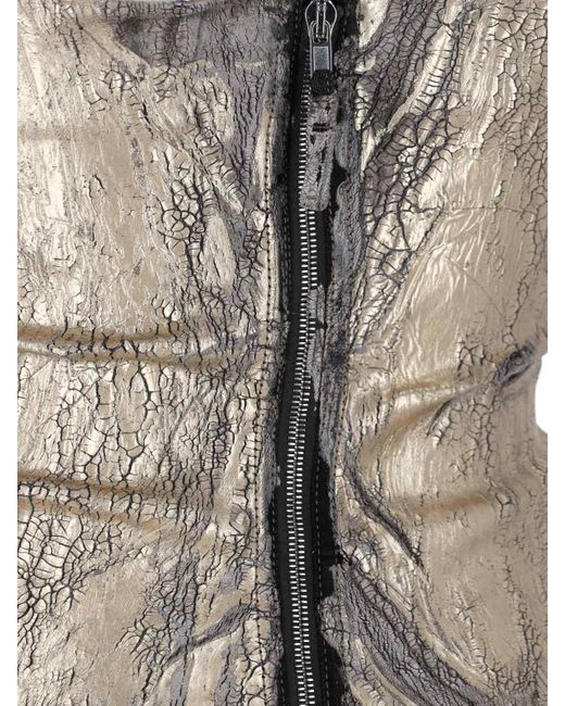 Rick Owens Gray Kunst" Bustier Top
