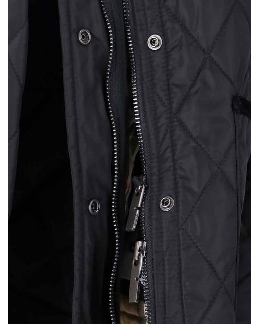 Burberry Black Cropped Jacket