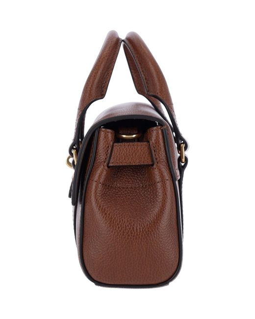 Mulberry Brown Mini Bag "Bayswater"