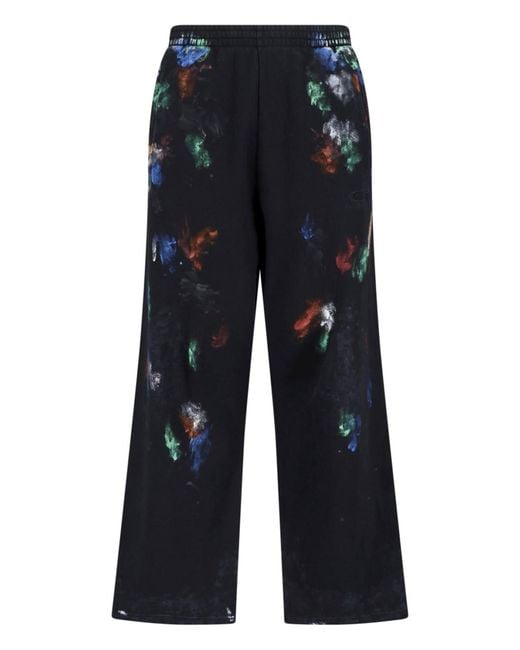 Balenciaga Blue Sweatpants “Painter's Shirt” for men