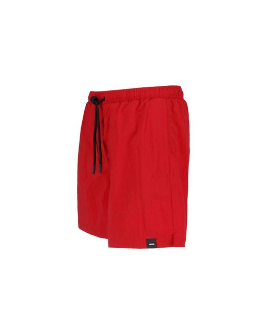 Aspesi Red Logo Swimsuit for men