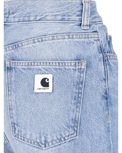 Carhartt Blue Wide Jeans "Jane Pant"