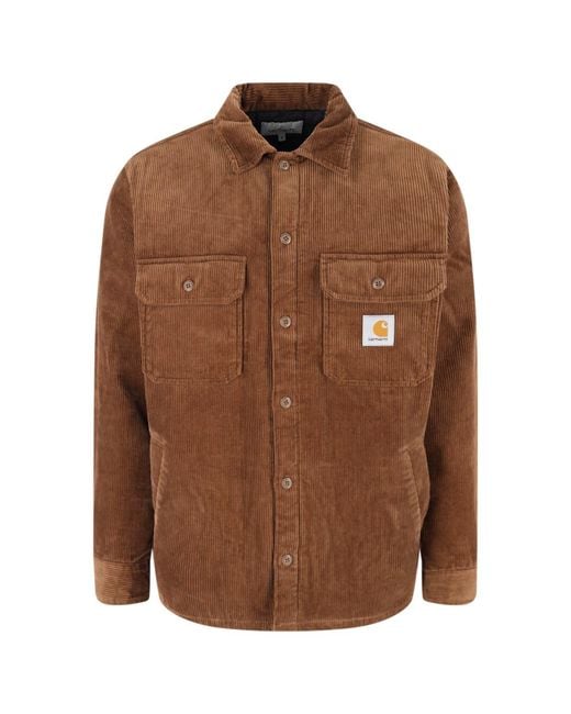 Carhartt Brown Shirt “Whitsome Shirt” for men