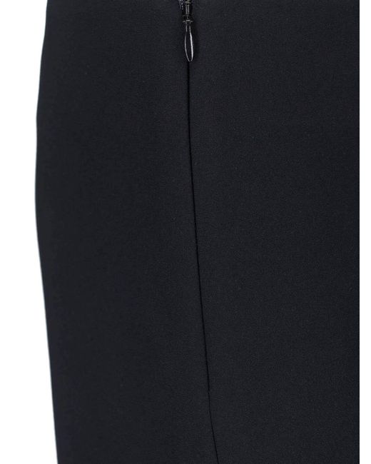 Khaite Black Maxi Skirt "Lyle"