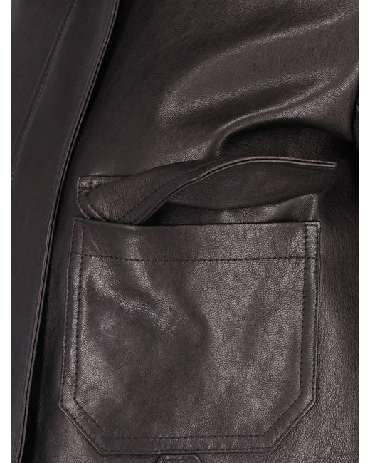 Khaite Black Cropped Jacket "Cordelia"