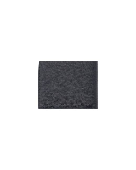 Ferragamo Black Wallets Calf Leather for men