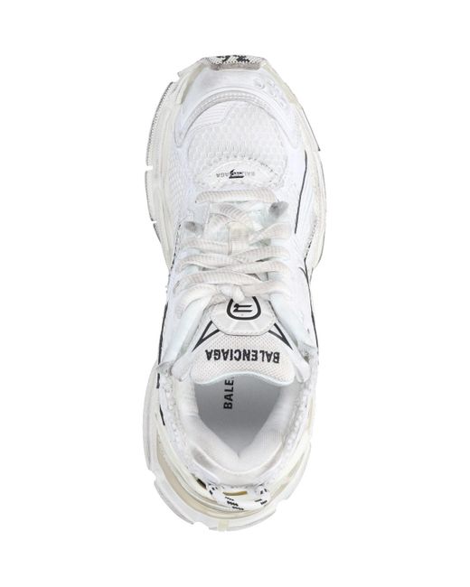 Balenciaga White "runner" Sneakers