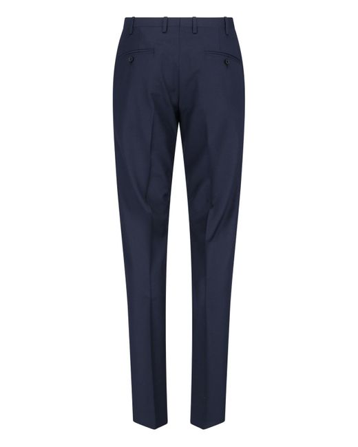 Kiton Blue Single-Breasted Suit for men