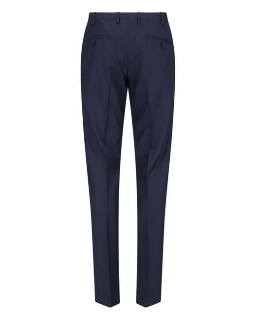 Kiton Blue Single-breasted Suit for men