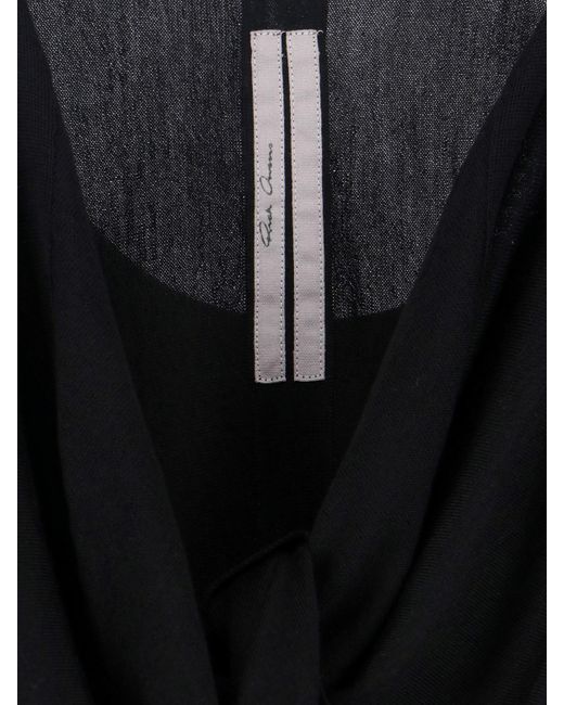 Rick Owens Black Sweaters