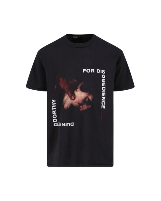 Enfants Riches Deprimes Black 'dorothy Dunked' T-shirt for men