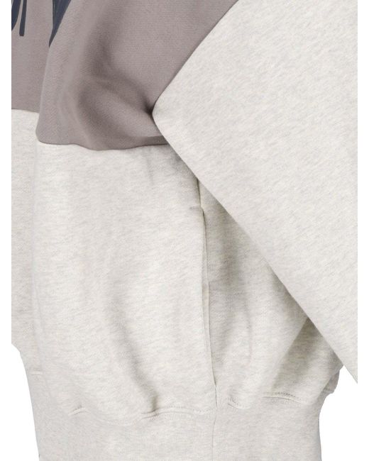 Fear Of God White Hoodie Logo for men