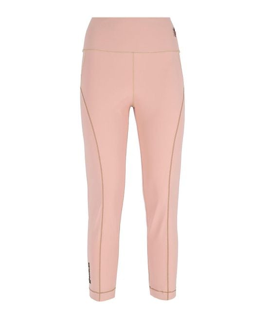 Moncler Pink Logo Track Pants