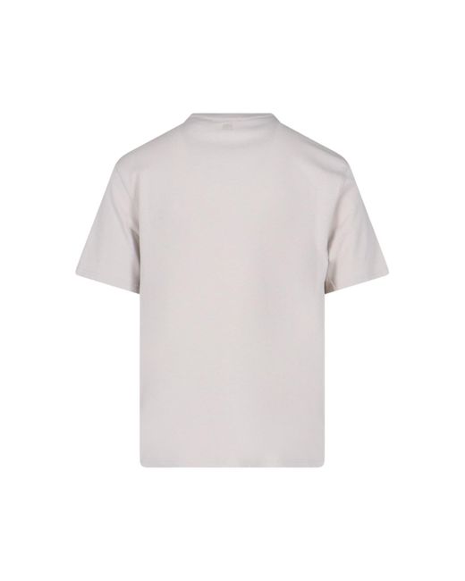 AMI White Logo T-shirt for men