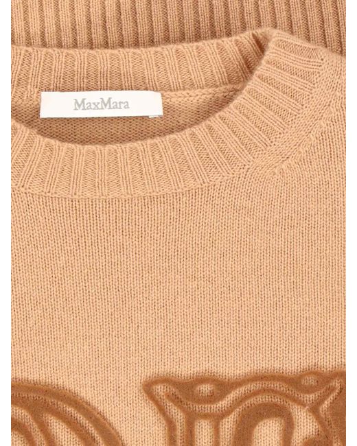 Max Mara Natural Logo Sweater