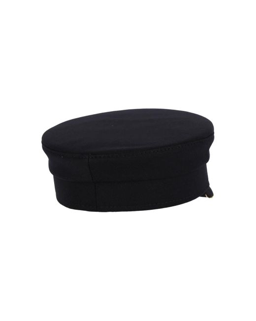 Cappello "Pierced Baker Boy" di Ruslan Baginskiy in Black